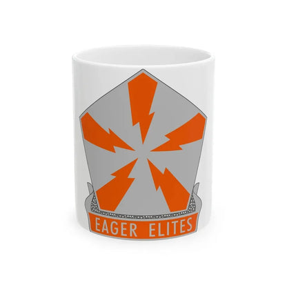 22 Signal Brigade 2 (U.S. Army) White Coffee Mug 11oz - Go Mug Yourself