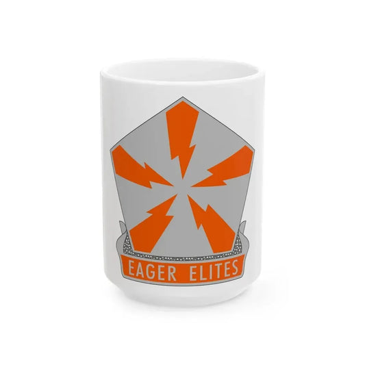 22 Signal Brigade 2 (U.S. Army) White Coffee Mug 15oz - Go Mug Yourself