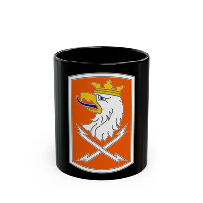 22 Signal Brigade 3 (U.S. Army) Black Coffee Mug-11oz-Go Mug Yourself