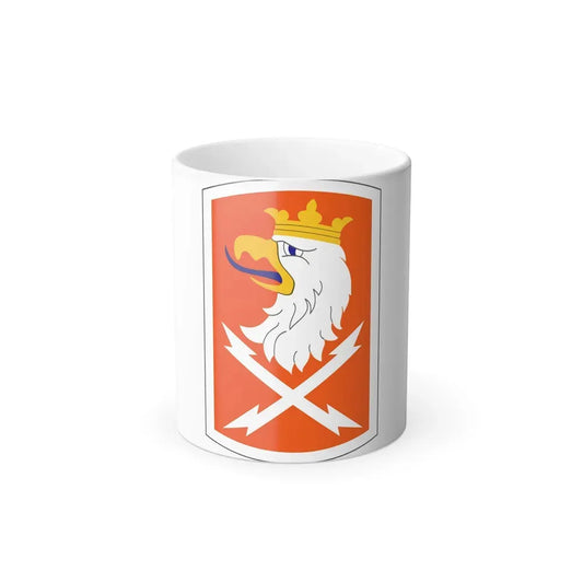 22 Signal Brigade (U.S. Army) Color Changing Coffee Mug 11oz - Go Mug Yourself
