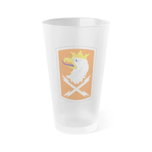 22 Signal Brigade (U.S. Army) Frosted Pint Glass 16oz Default Title - Go Mug Yourself
