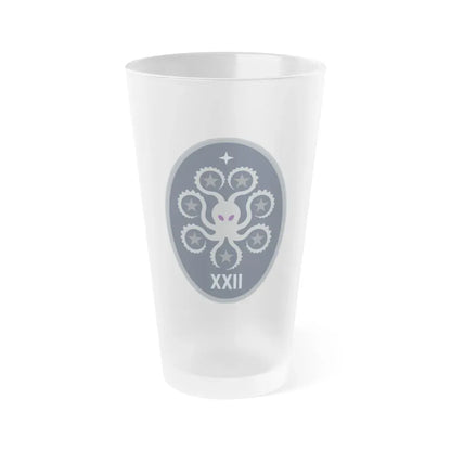 22 Space Operations Squadron (U.S. Space Force) Frosted Pint Glass 16oz Default Title - Go Mug Yourself