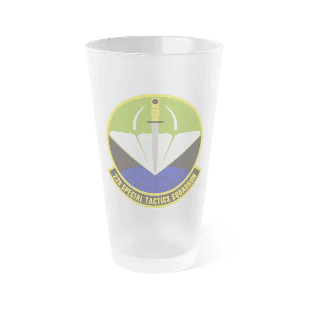 22 Special Tactics Sq AFSOC (U.S. Air Force) Frosted Pint Glass 16oz-16oz-Frosted-Go Mug Yourself