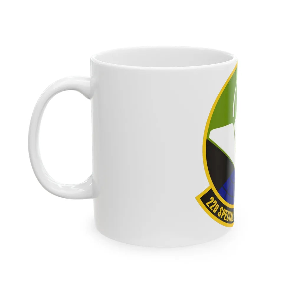 22 Special Tactics Sq AFSOC (U.S. Air Force) White Coffee Mug-Go Mug Yourself