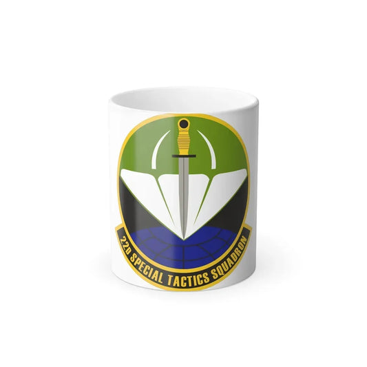 22 Special Tactics Sq AFSOC (U.S. Air Force) Color Changing Coffee Mug 11oz - Go Mug Yourself