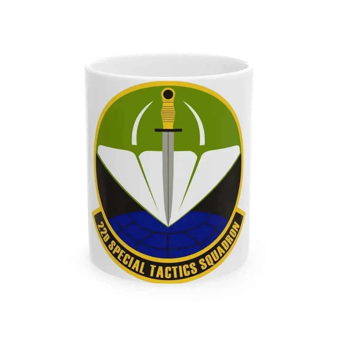 22 Special Tactics Sq AFSOC (U.S. Air Force) White Coffee Mug 11oz - Go Mug Yourself