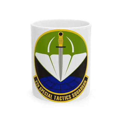 22 Special Tactics Sq AFSOC (U.S. Air Force) White Coffee Mug 11oz - Go Mug Yourself