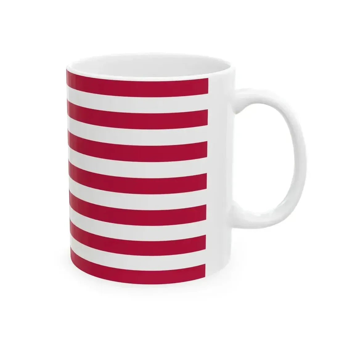 22 Star US Flag Unofficial (United States) White Coffee Mug - Go Mug Yourself