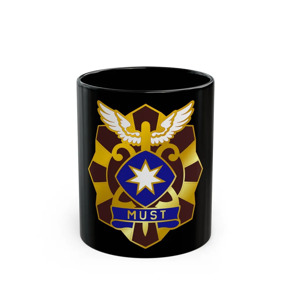 22 Surgical Hospital (U.S. Army) Black Coffee Mug-11oz-Go Mug Yourself