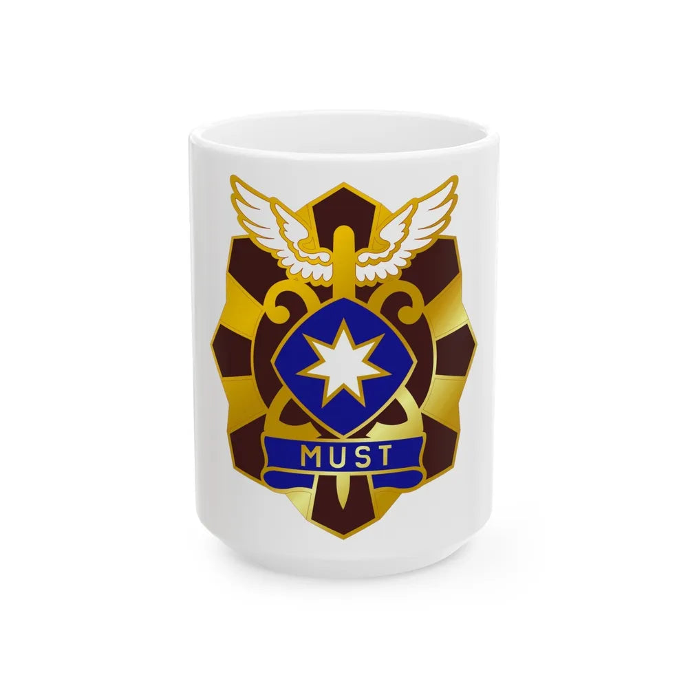 22 Surgical Hospital (U.S. Army) White Coffee Mug-15oz-Go Mug Yourself