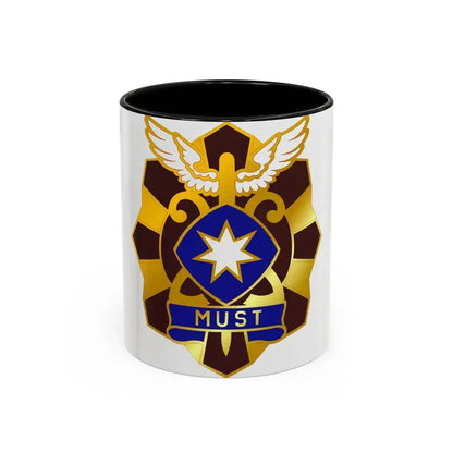 22 Surgical Hospital (U.S. Army) Accent Coffee Mug 11oz Black - Go Mug Yourself