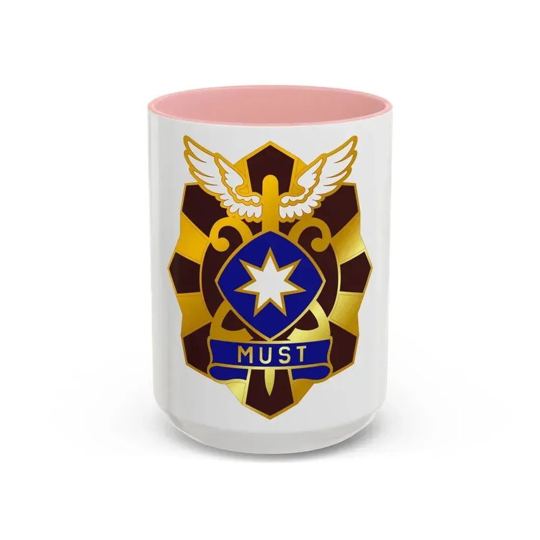 22 Surgical Hospital (U.S. Army) Accent Coffee Mug 15oz Pink - Go Mug Yourself