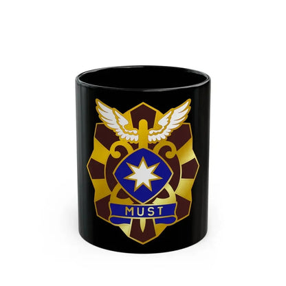 22 Surgical Hospital (U.S. Army) Black Coffee Mug 11oz - Go Mug Yourself