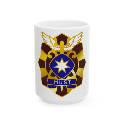 22 Surgical Hospital (U.S. Army) White Coffee Mug 15oz - Go Mug Yourself