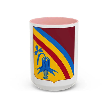 22 Transportation Battalion 2 (U.S. Army) Accent Coffee Mug 15oz Pink - Go Mug Yourself