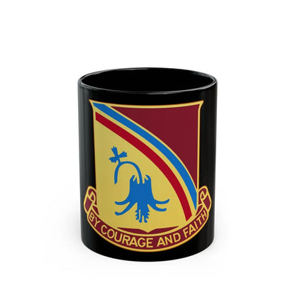 22 Transportation Battalion (U.S. Army) Black Coffee Mug-11oz-Go Mug Yourself