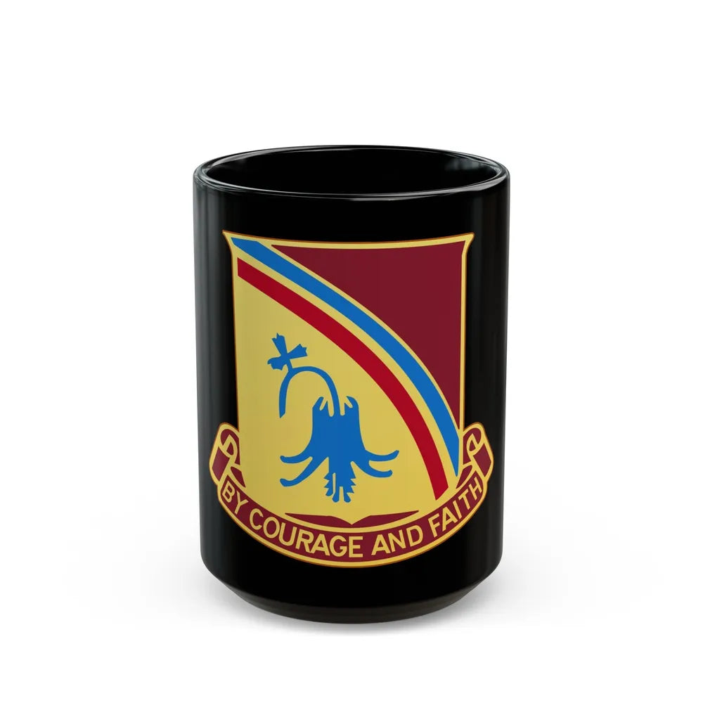 22 Transportation Battalion (U.S. Army) Black Coffee Mug-15oz-Go Mug Yourself