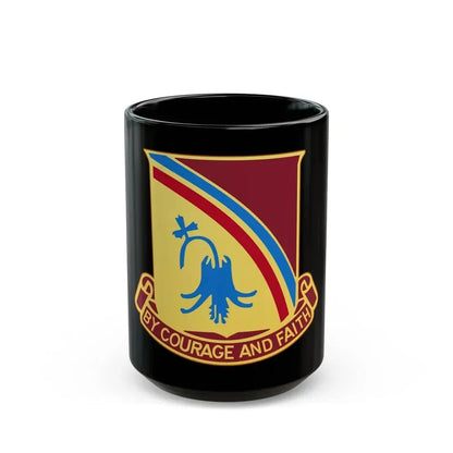 22 Transportation Battalion (U.S. Army) Black Coffee Mug 15oz - Go Mug Yourself