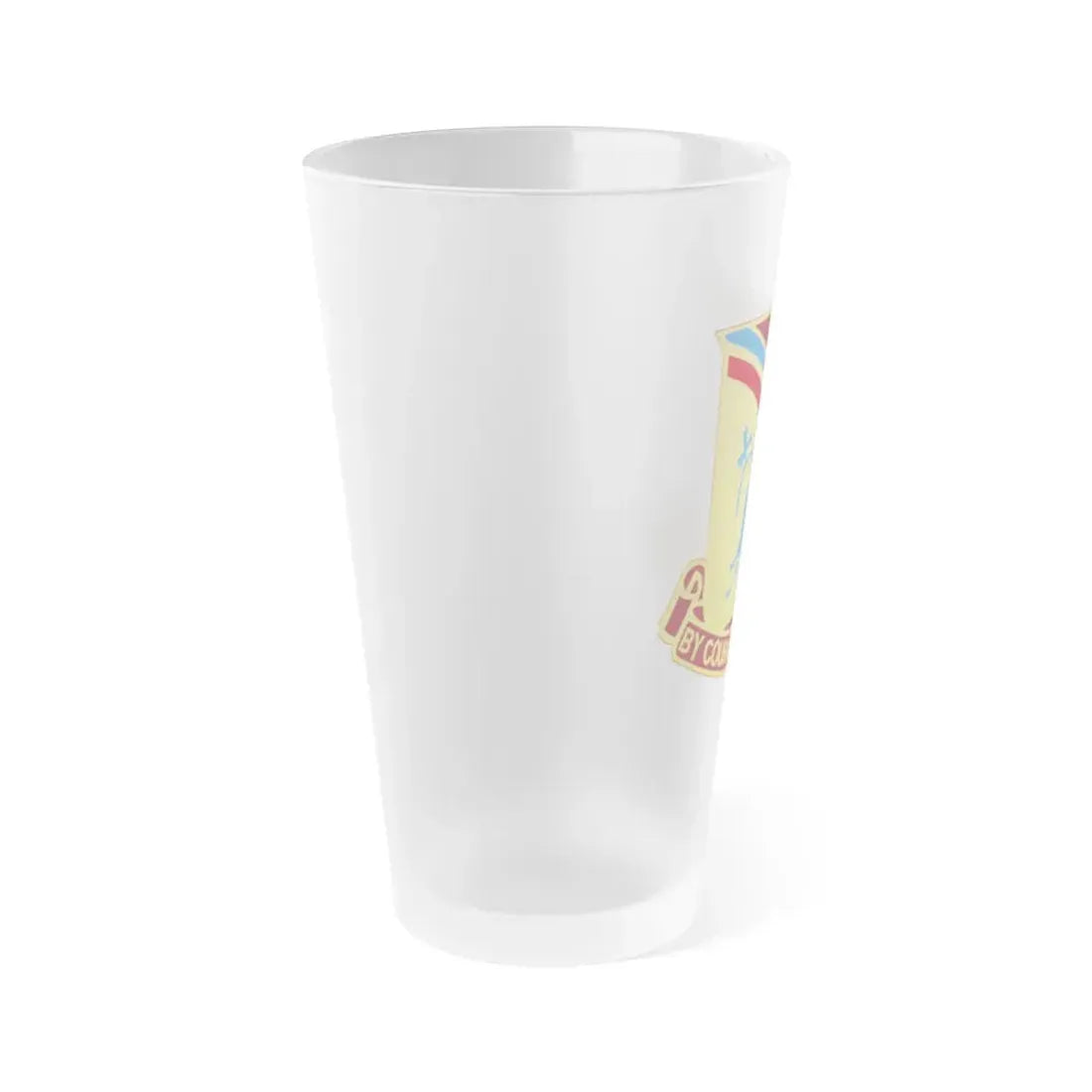 22 Transportation Battalion (U.S. Army) Frosted Pint Glass 16oz - Go Mug Yourself