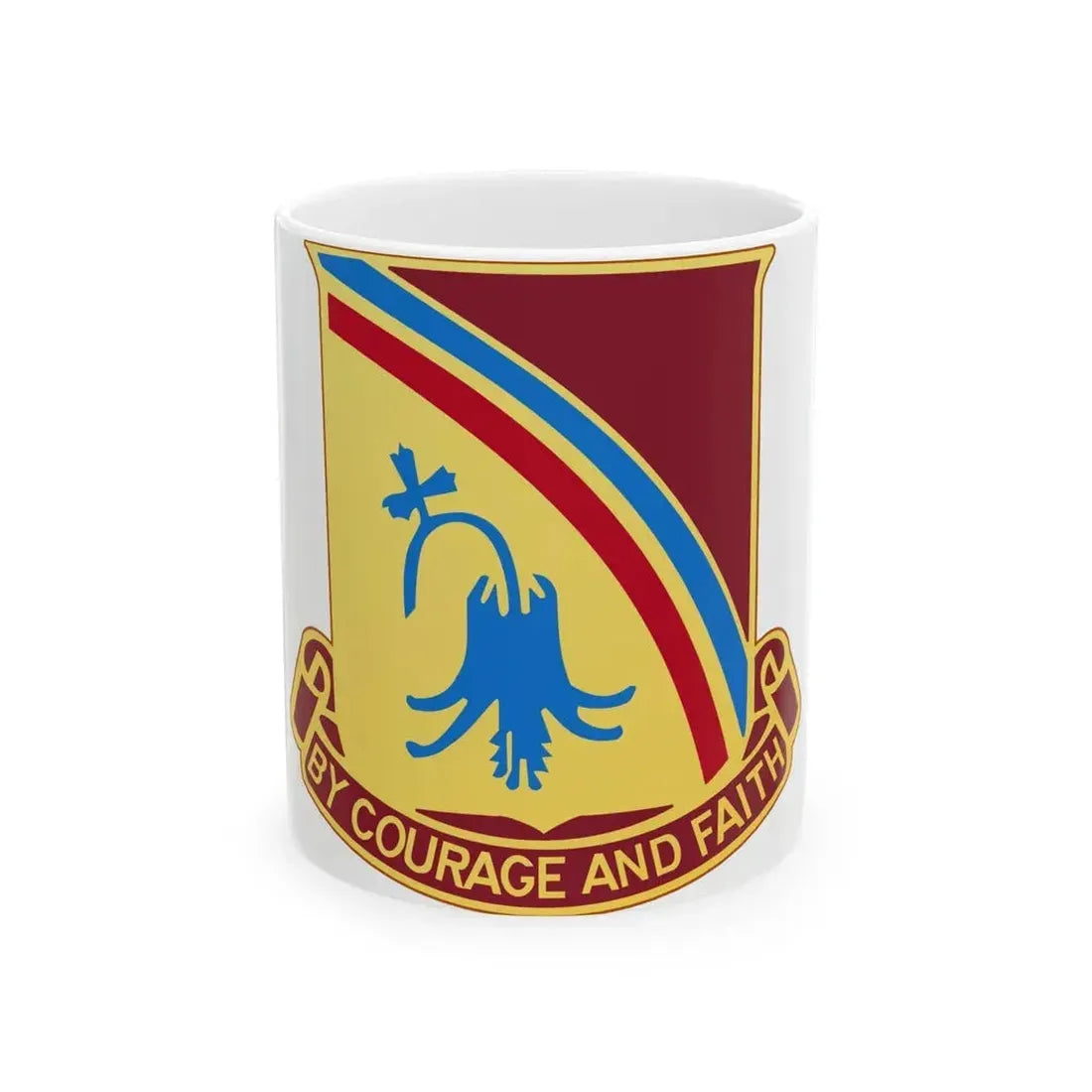 22 Transportation Battalion (U.S. Army) White Coffee Mug 11oz - Go Mug Yourself