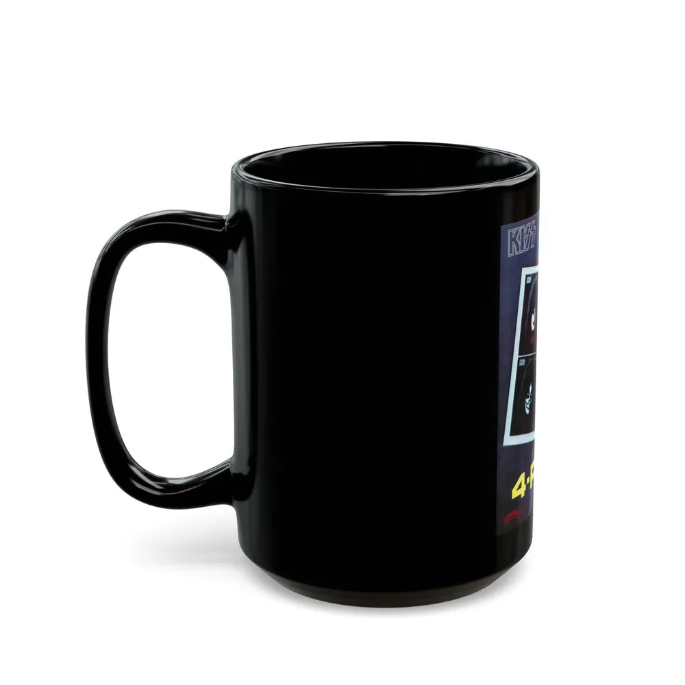 Kizz 1978 (Music Poster) Black Coffee Mug-Go Mug Yourself