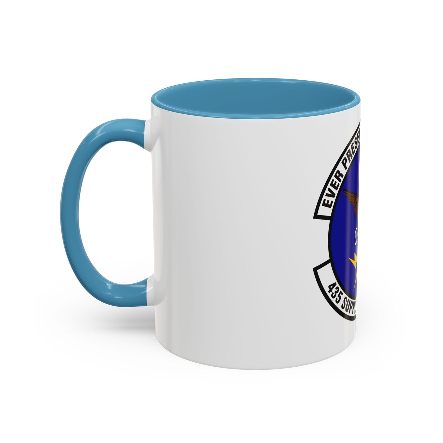 435th Supply Chain Operations Squadron (U.S. Air Force) Accent Coffee Mug