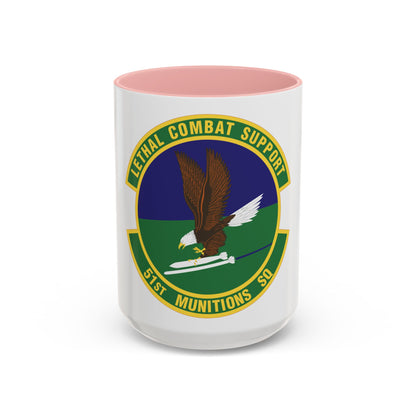 51st Munitions Squadron (U.S. Air Force) Accent Coffee Mug