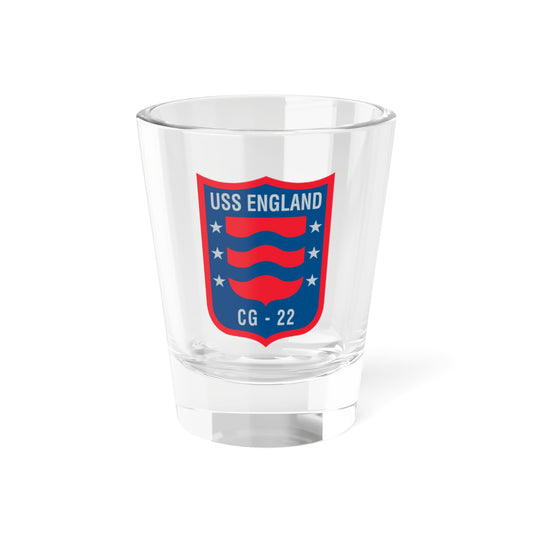 USS England CG 22 (U.S. Navy) Shot Glass 1.5oz