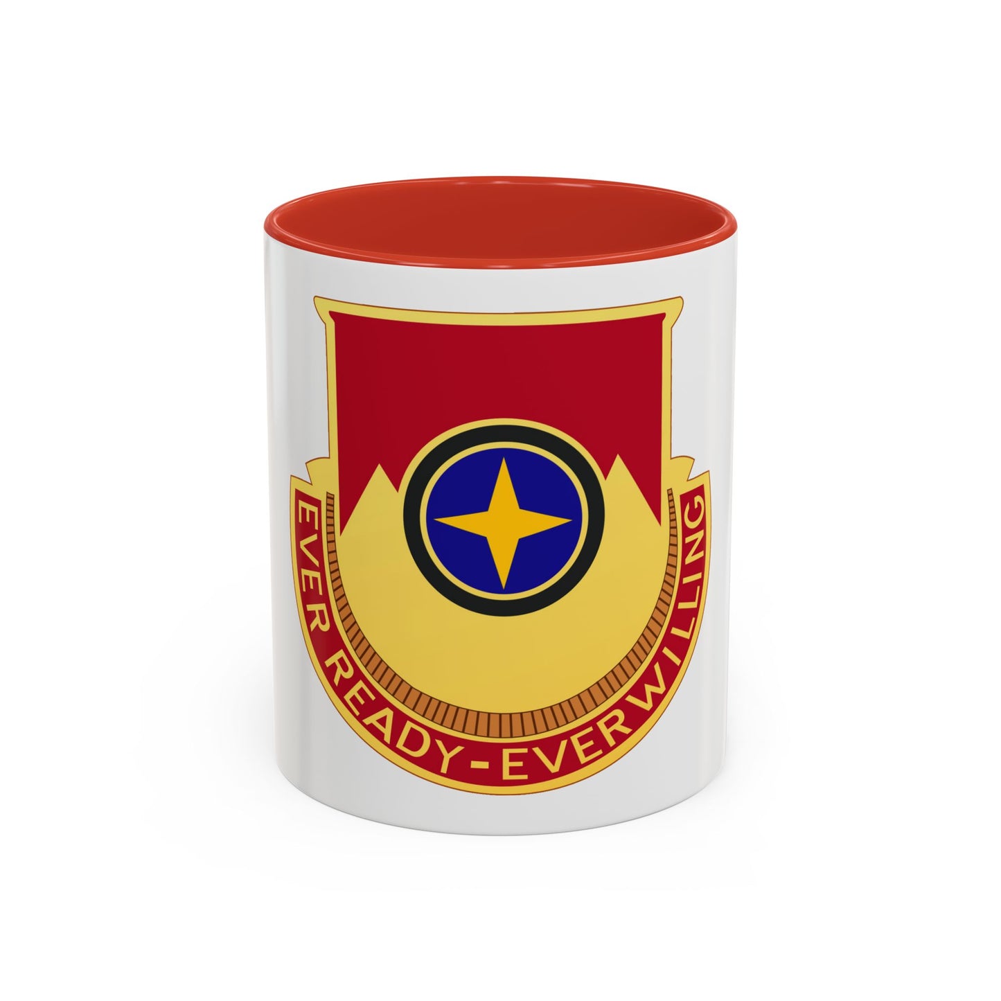 607th Armored Field Artillery Battalion (U.S. Army) Accent Coffee Mug