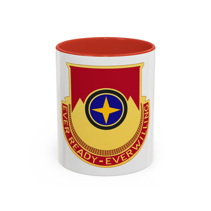 607th Armored Field Artillery Battalion (U.S. Army) Accent Coffee Mug
