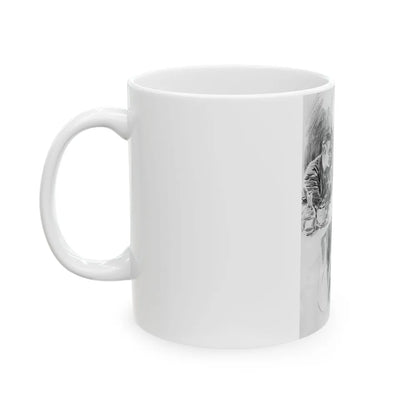 But You Could Go into His Arms, interior magazine illustration - White Coffee Mug-Go Mug Yourself