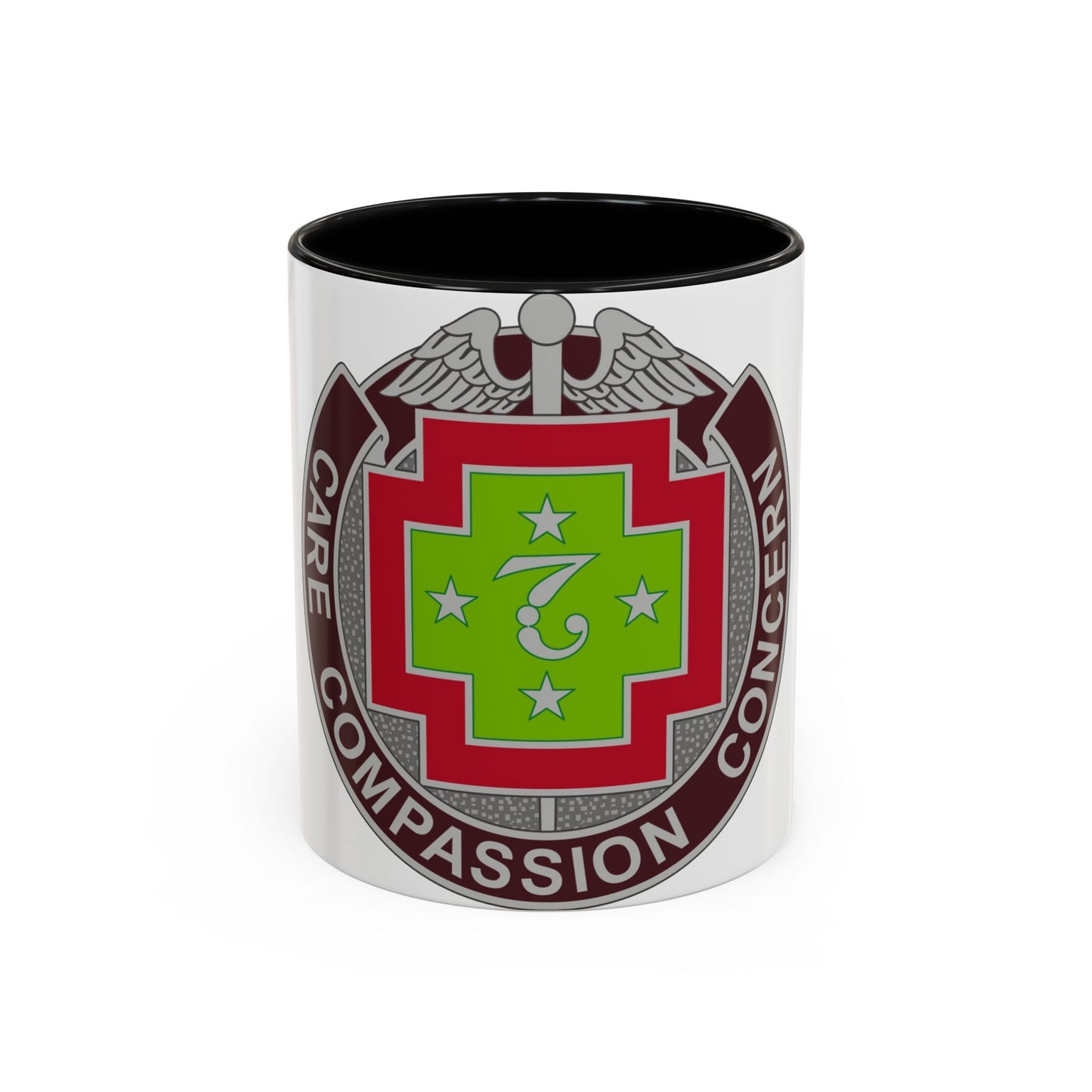 7 Field Hospital (U.S. Army) Accent Coffee Mug