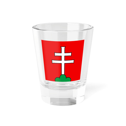 Flag of Elfingen Switzerland - Shot Glass 1.5oz