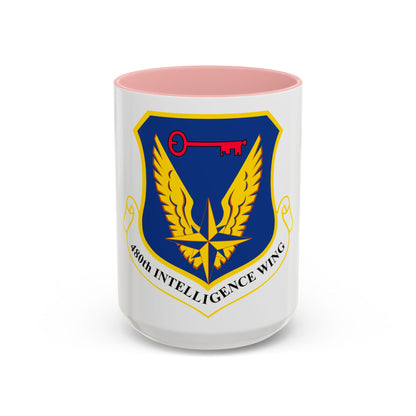 480th Intelligence Wing (U.S. Air Force) Accent Coffee Mug