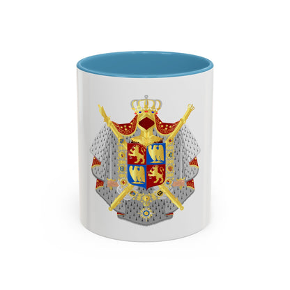 Coat of arms of kingdom Holland King Lodewijk 1808 - Accent Coffee Mug
