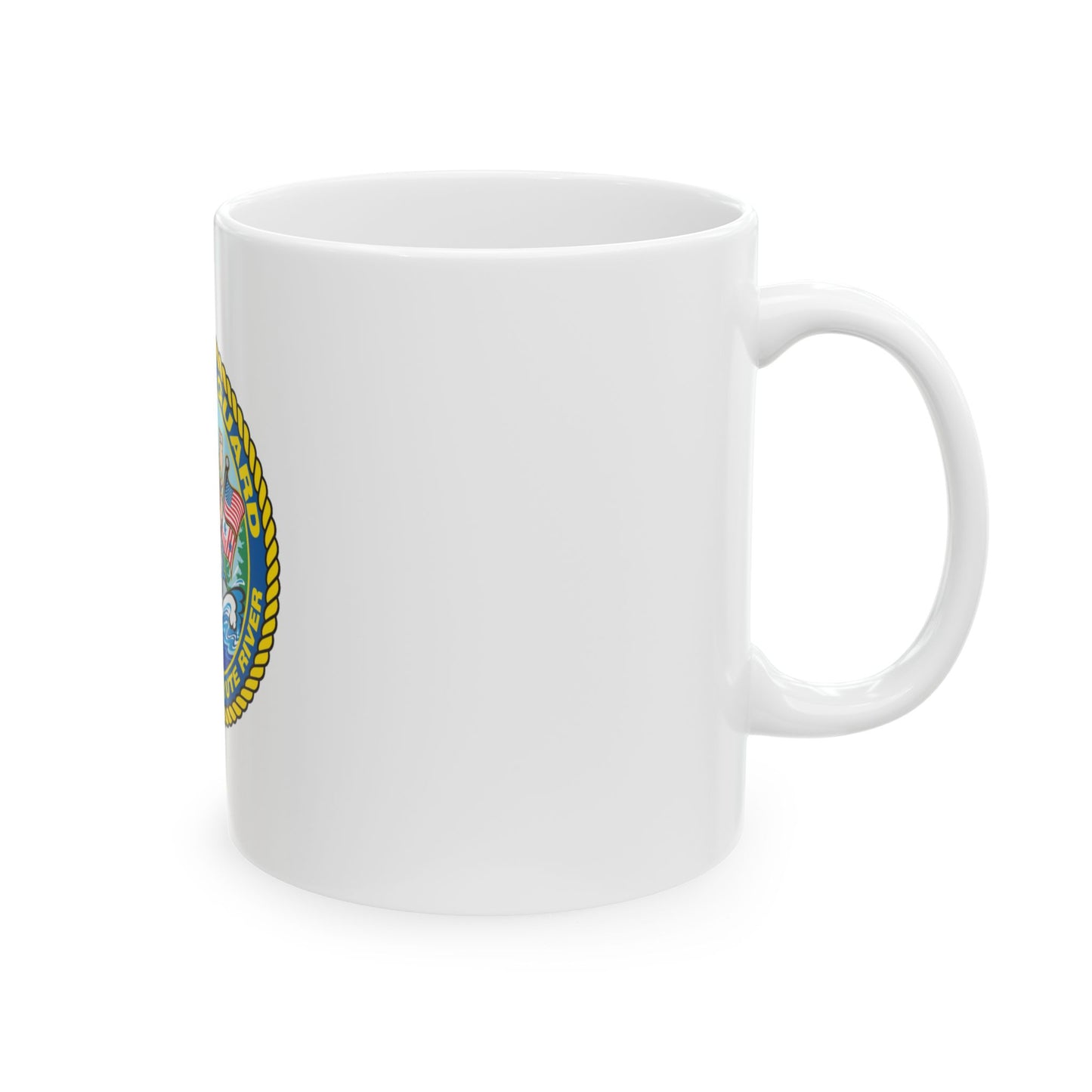 USCGS Quillayute River (U.S. Coast Guard) White Coffee Mug