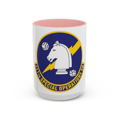 711th Special Operations Squadron (U.S. Air Force) Accent Coffee Mug