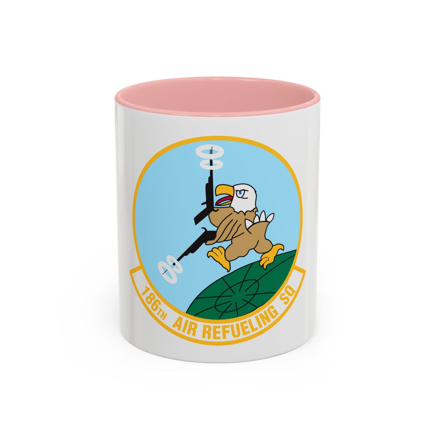 186 Air Refueling Squadron (U.S. Air Force) Accent Coffee Mug