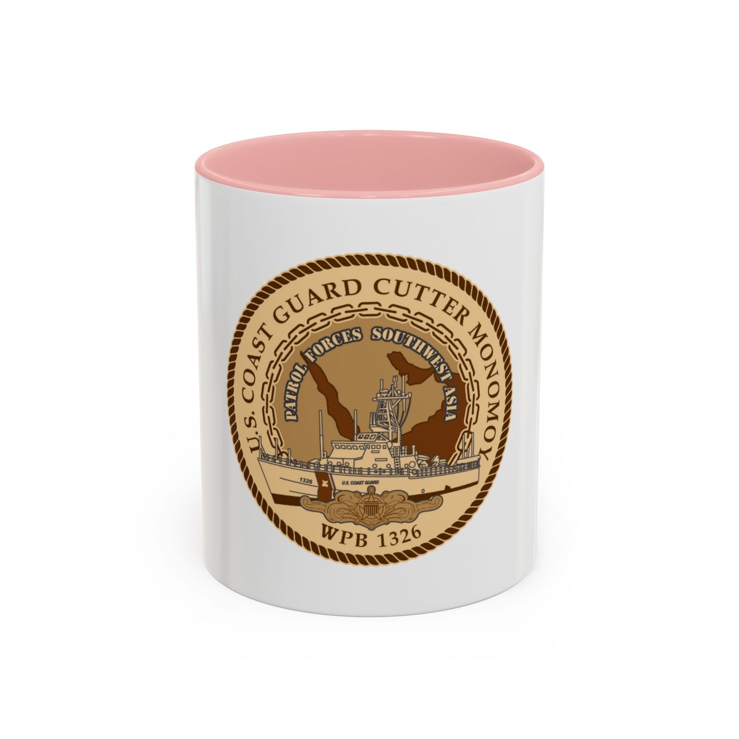 USCGC Monomoy WPB 1326 (U.S. Coast Guard) Accent Coffee Mug