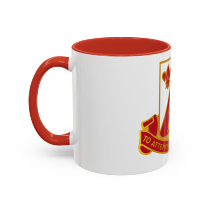 231 Engineer Combat Battalion (U.S. Army) Accent Coffee Mug