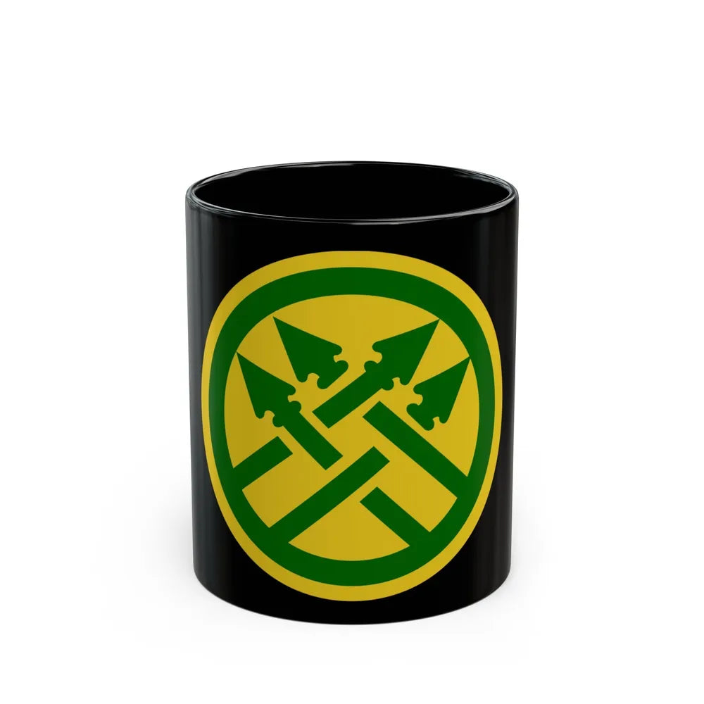 220th Military Police Brigade 2 (U.S. Army) Black Coffee Mug-11oz-Go Mug Yourself