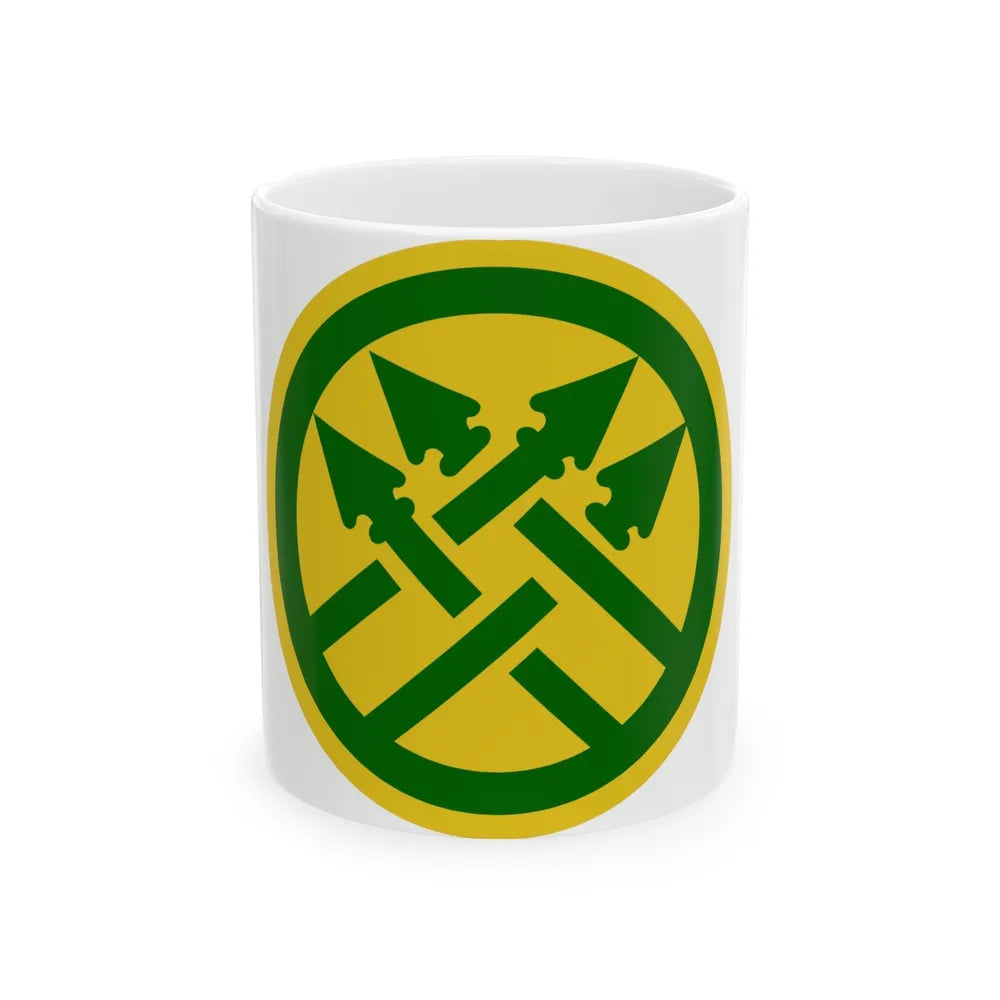 220th Military Police Brigade 2 (U.S. Army) White Coffee Mug-11oz-Go Mug Yourself