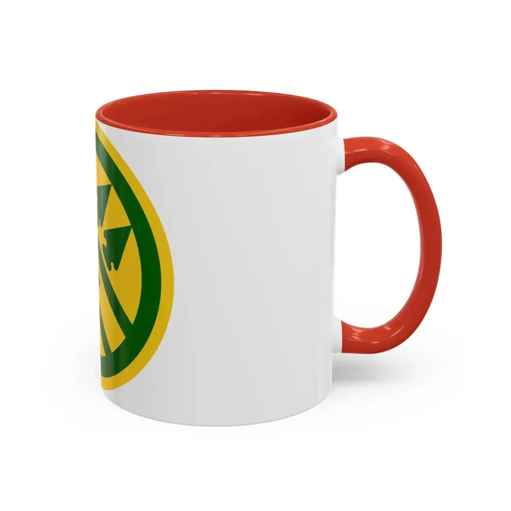 220th Military Police Brigade 2 (U.S. Army) Accent Coffee Mug - Go Mug Yourself