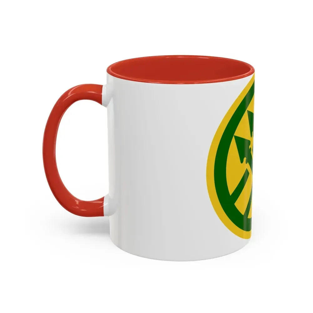 220th Military Police Brigade 2 (U.S. Army) Accent Coffee Mug - Go Mug Yourself