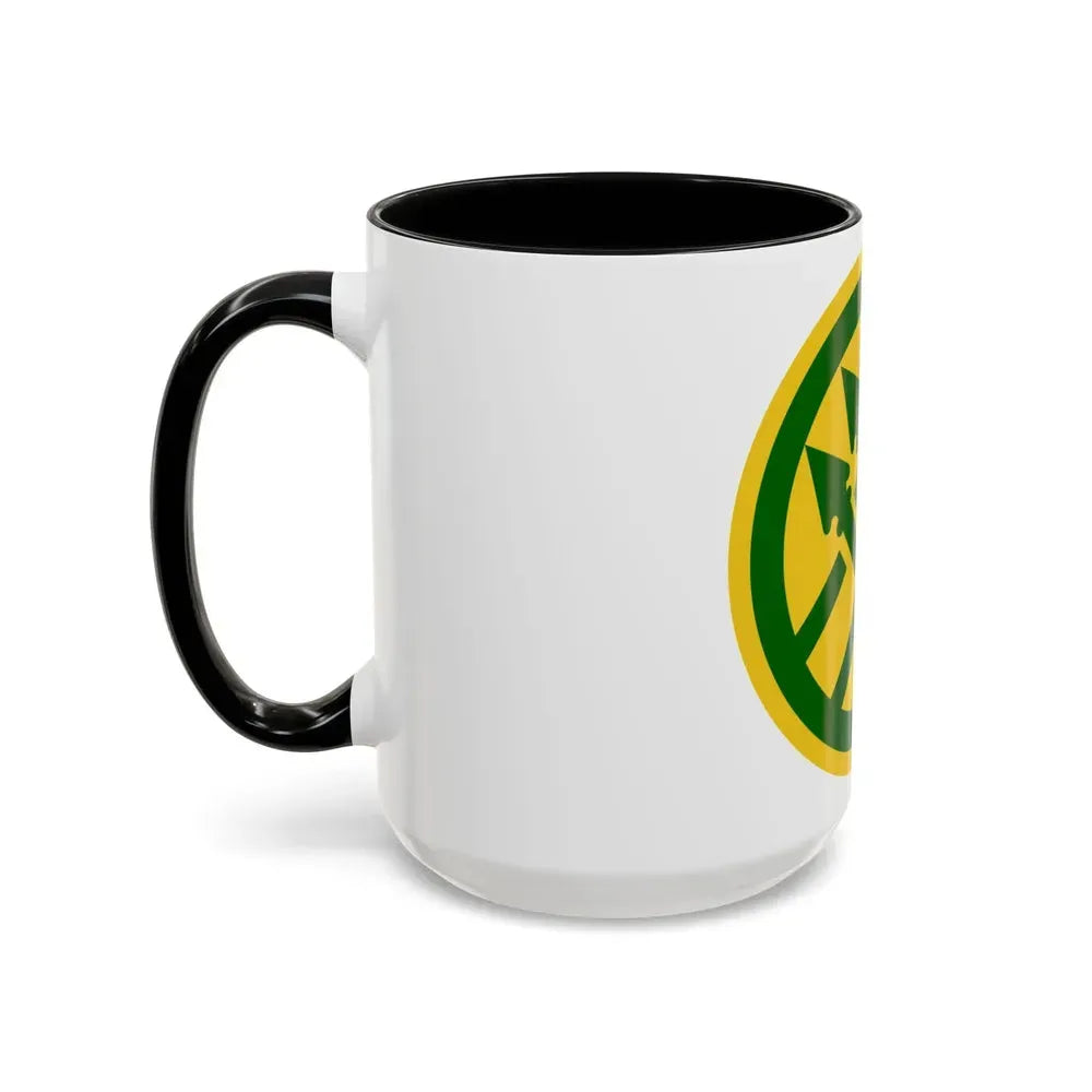 220th Military Police Brigade 2 (U.S. Army) Accent Coffee Mug - Go Mug Yourself