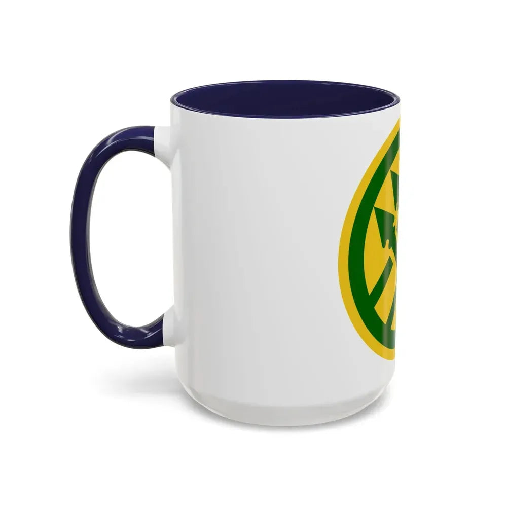 220th Military Police Brigade 2 (U.S. Army) Accent Coffee Mug - Go Mug Yourself