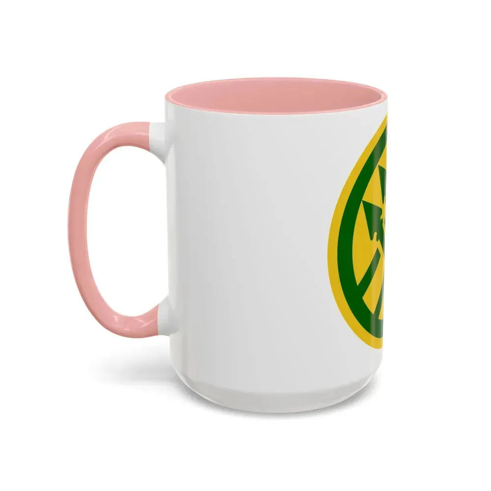 220th Military Police Brigade 2 (U.S. Army) Accent Coffee Mug - Go Mug Yourself