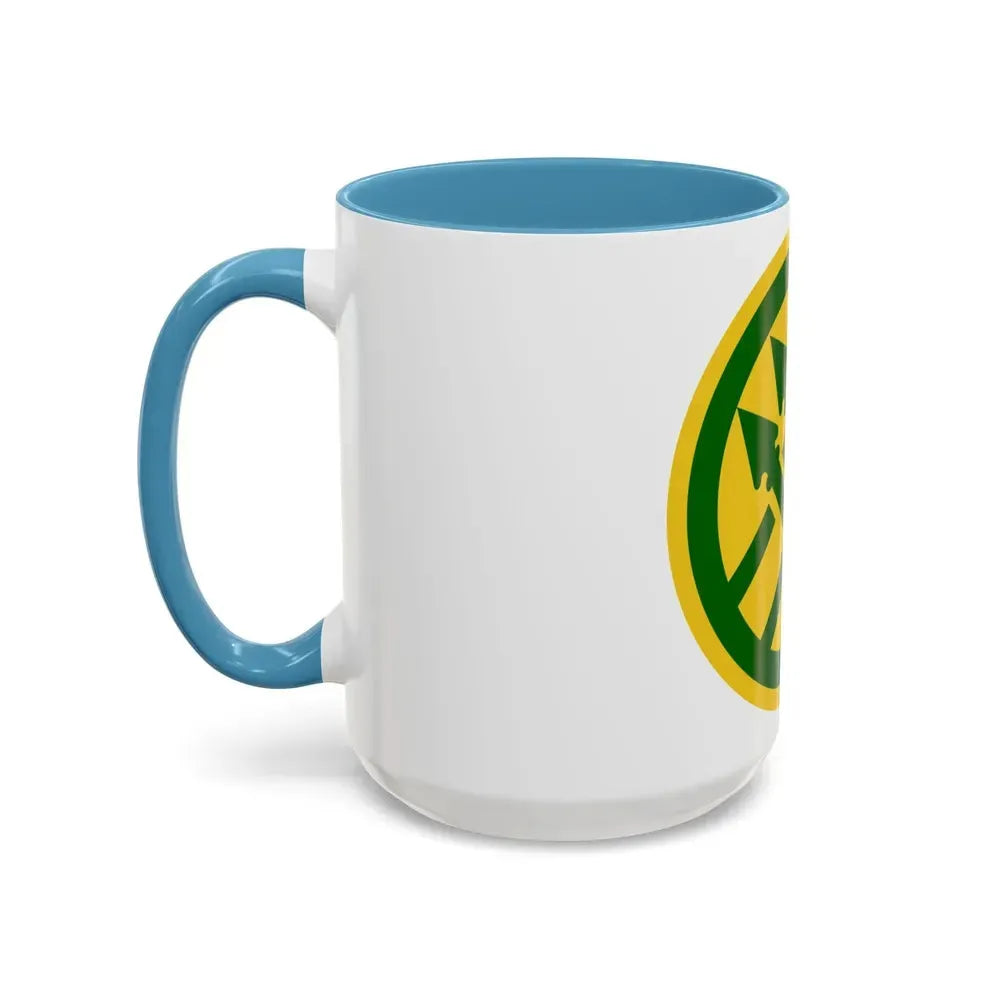 220th Military Police Brigade 2 (U.S. Army) Accent Coffee Mug - Go Mug Yourself