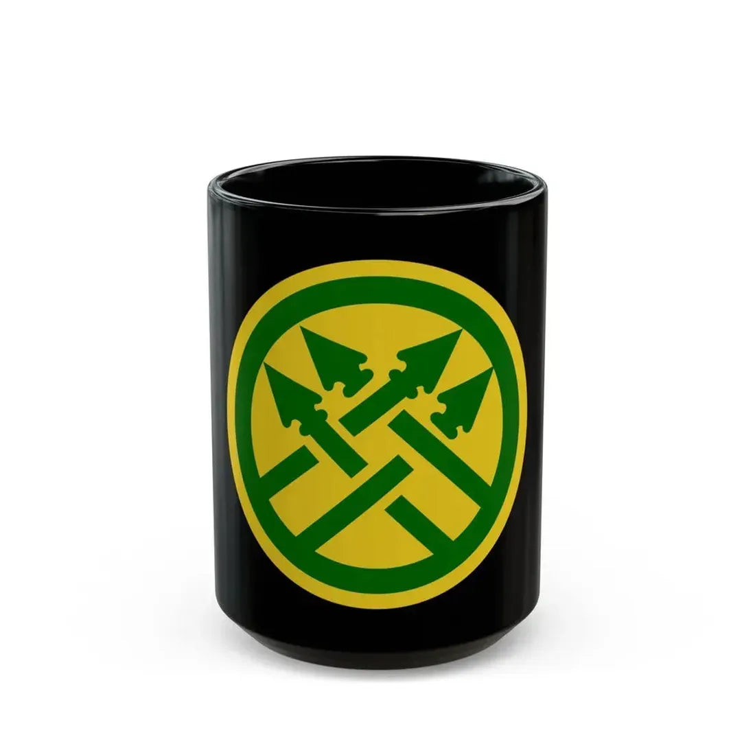 220th Military Police Brigade 2 (U.S. Army) Black Coffee Mug 15oz - Go Mug Yourself