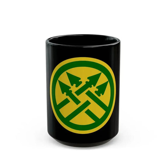 220th Military Police Brigade 2 (U.S. Army) Black Coffee Mug 15oz - Go Mug Yourself